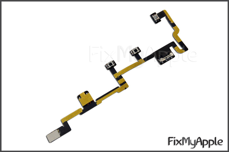 thumbnail image 2 of IPad 2 Power/Volume Flex Cable (New Version) – Free Same Day Shipping (USA) 2 of 4