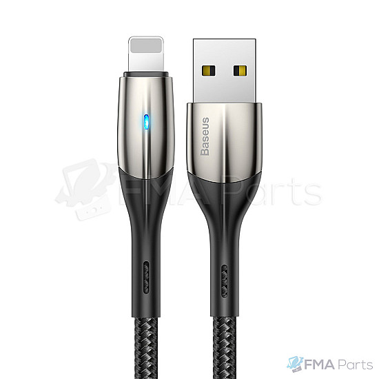 Baseus 8 Pin Lightning to USB LED Charge Cable - 1M