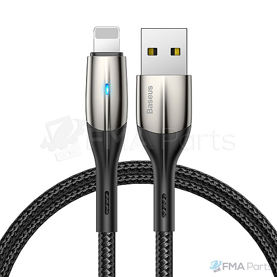 Baseus 8 Pin Lightning to USB LED Charge Cable - 1M