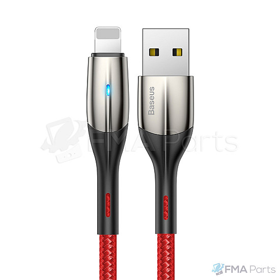 Baseus 8 Pin Lightning to USB LED Charge Cable - 1M