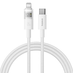 Baseus Display 2 20W USB-C to Lightning Cable with Power Display - 1M Baseus Display 2 20W USB-C to Lightning Cable with Power Display - 1M