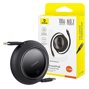 Baseus Free2Pull Mini 100W Retractable USB-C to USB-C Cable - 1.5M Baseus Free2Pull Mini 100W Retractable USB-C to USB-C Cable - 1.5M
