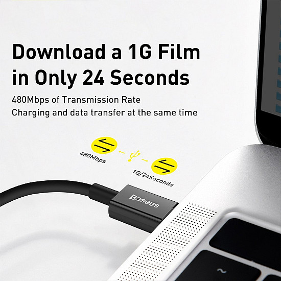 Baseus Superior Series 20W USB-C to Lightning Fast Charging Cable - 2M