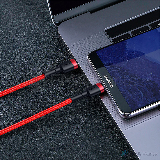 Baseus USB Type-C to Type-C 60W PD 3A 20V Charge Cable - 1M