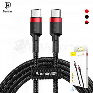 Baseus USB Type-C to Type-C 60W PD 3A 20V Charge Cable - 2M