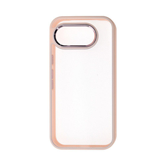 Shockproof Clear Case with Metal Camera Ring for Google Pixel 10a