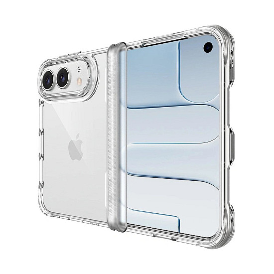 Clear Case with Hinge Protection for iPhone Duo