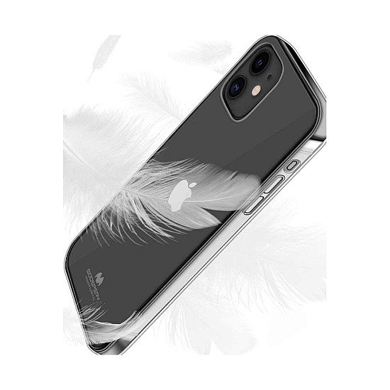 Mercury Transparent Jelly Clear Case for iPhone 12 / 12 Pro