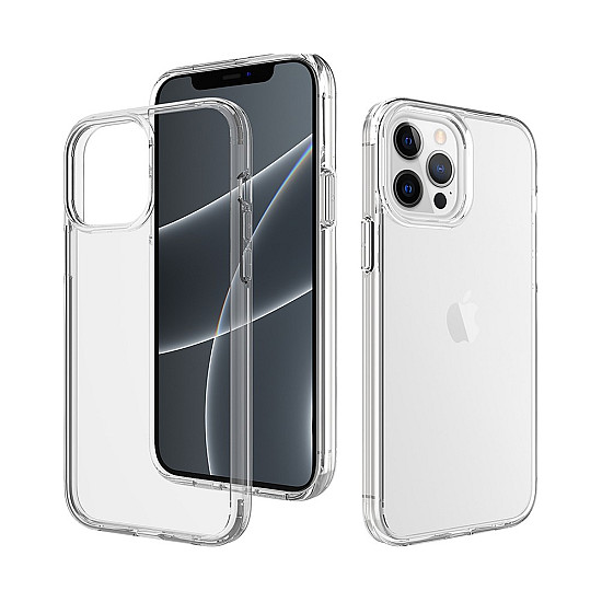 UTIA Ultimake Shockproof Bumper Clear Case for iPhone 14 Pro Max
