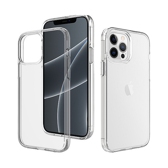 UTIA Ultimake Shockproof Bumper Clear Case for iPhone 15 Pro
