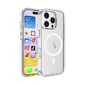 UTIA Shockproof Clear Case with Magnetic Ring for iPhone 16 Plus UTIA Shockproof Clear Case with Magnetic Ring for iPhone 16 Plus