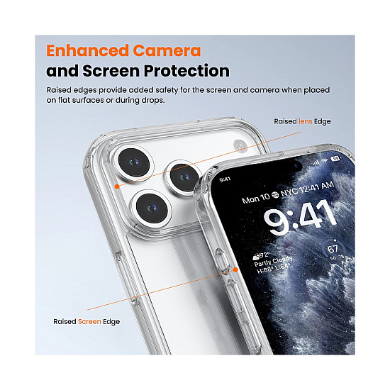 Redefine Ice Transparent Anti-Fall Clear Case for iPhone 17 Pro Max / 18 Pro Max