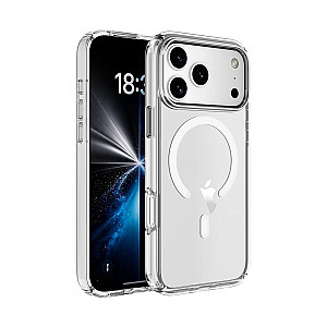 UTIA Shockproof Clear Case with Magnetic Ring for iPhone 17 Pro Max / 18 Pro Max UTIA Shockproof Clear Case with Magnetic Ring for iPhone 17 Pro Max / 18 Pro Max