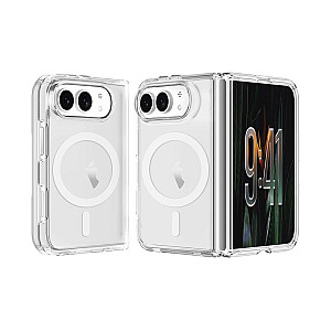 UTIA Shockproof Clear Case with Magnetic Ring for iPhone Duo