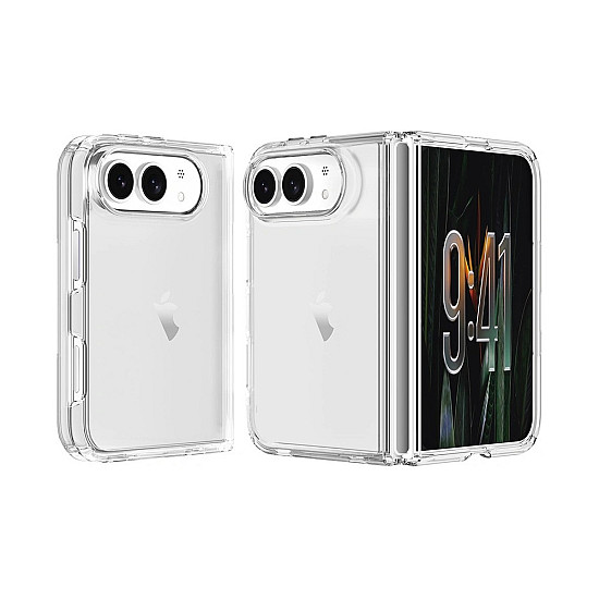 UTIA Ultimake Shockproof Bumper Clear Case for iPhone Duo