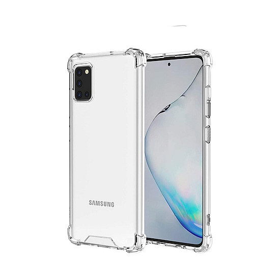 Fusion Solar Crystal Hybrid Clear Case for Samsung Galaxy A31