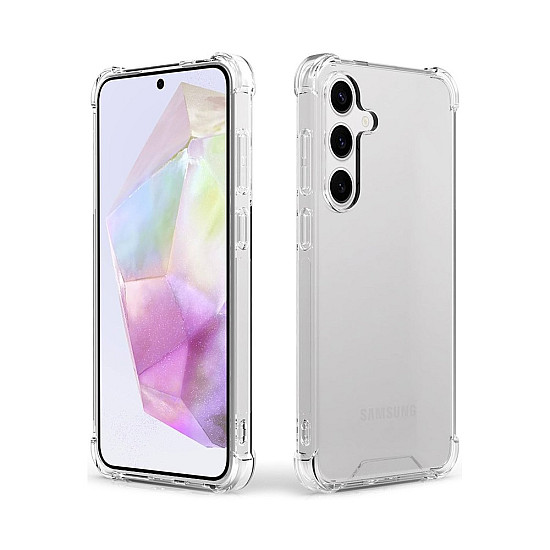 Fusion Solar Crystal Hybrid Clear Case for Samsung Galaxy A55 5G