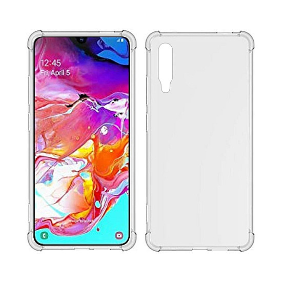 Fusion Solar Crystal Hybrid Clear Case for Samsung Galaxy A70