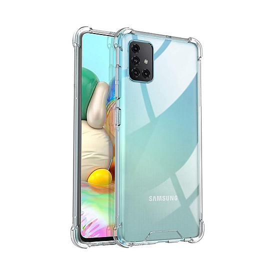 Fusion Solar Crystal Hybrid Clear Case for Samsung Galaxy A71