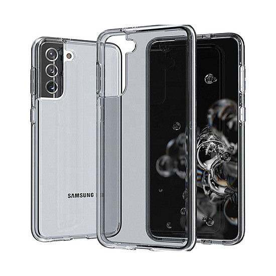 UTIA Ultimake Shockproof Bumper Clear Case for Samsung Galaxy S21 Plus