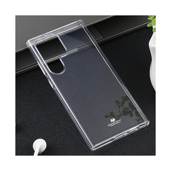 Mercury Transparent Jelly Clear Case for Samsung Galaxy S23 Ultra