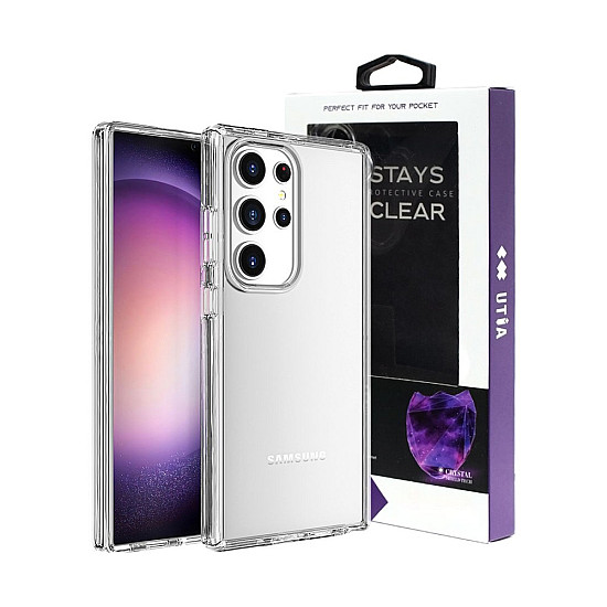 UTIA Ultimake Shockproof Bumper Clear Case for Samsung Galaxy S24 Ultra