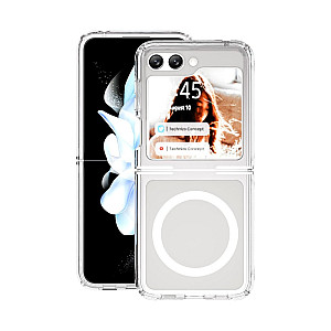 UTIA Shockproof Clear Case with Magnetic Ring for Samsung Galaxy Z Flip6