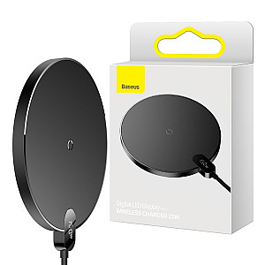 Baseus Digital LED Gen 2 15W Wireless Charger / Qi Fast Charge / LED Display Baseus Digital LED Gen 2 15W Wireless Charger / Qi Fast Charge / LED Display