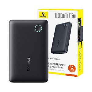 Baseus EnerFill FP11 10000mAh Power Bank / 15W USB-C + USB-A / Dual Output