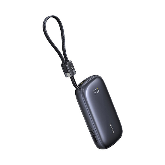 Baseus EnerFill Qpow 3 Ultra 10000mAh Power Bank / 45W USB-C PD / Detachable USB-C + Lightning Cable