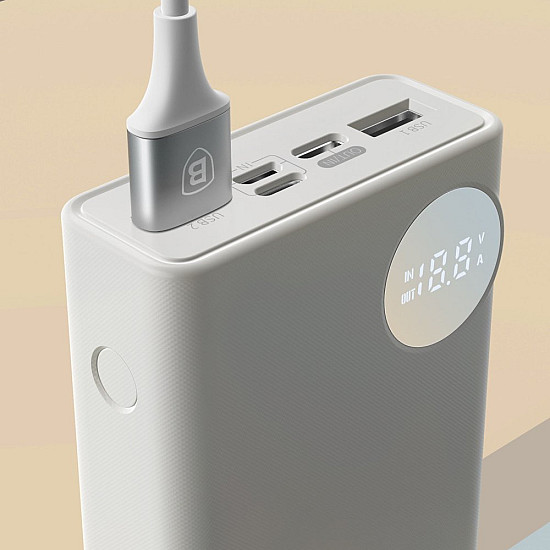 Baseus Mulight 20000mAh Power Bank / 18W USB Type-C PD + QC 3.0 / Triple Output & Input