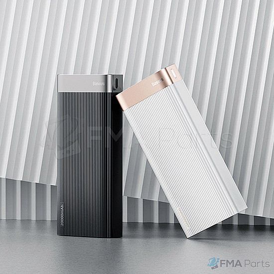 Baseus Parallel 20000mAh Power Bank / 18W USB Type-C PD + QC 3.0 / Triple Output