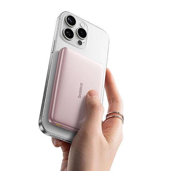 Baseus PicoGo AM41 5000mAh Ultra-Slim Magnetic Power Bank / 20W USB-C PD / Wireless