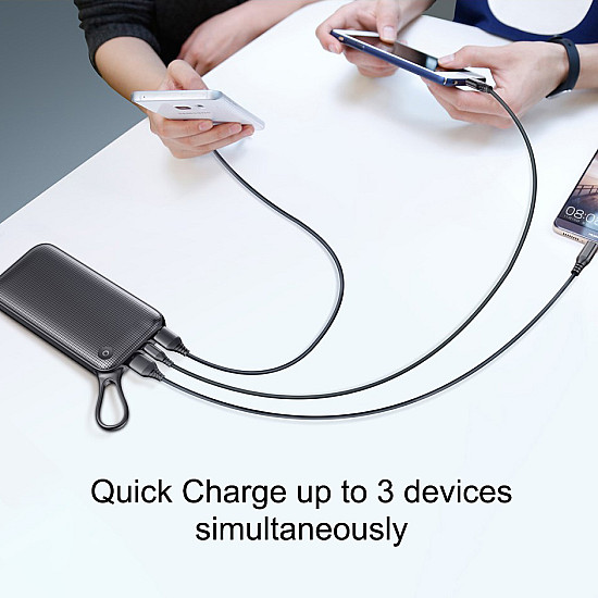 Baseus Powerful 20000mAh Power Bank / 18W USB Type-C PD + QC 3.0 / Triple Output