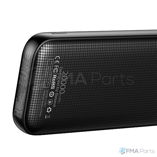Baseus Powerful 20000mAh Power Bank / 18W USB Type-C PD + QC 3.0 / Triple Output