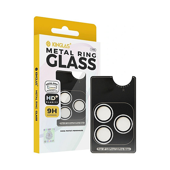 Metal Ring Camera Lens Protector for iPhone 18 Pro / 18 Pro Max - Silver
