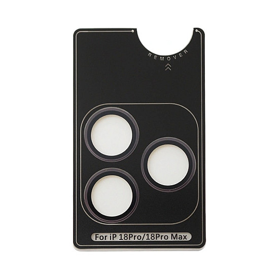 Metal Ring Camera Lens Protector for iPhone 18 Pro / 18 Pro Max - Wine