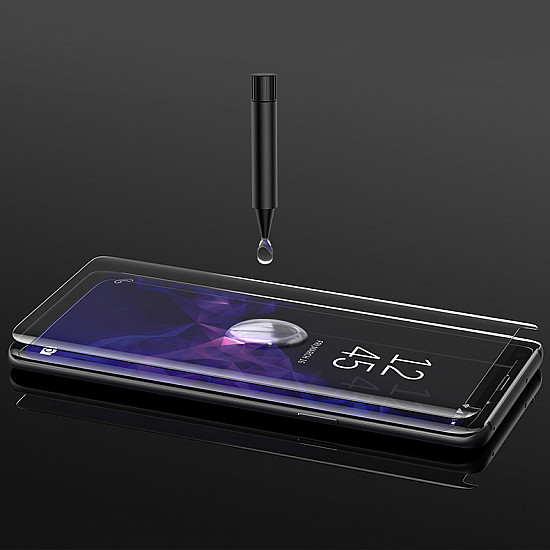Samsung Galaxy S20 Tempered Glass Full Screen Curved Protector Nano UV Liquid