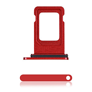 Sim Card Tray with Rubber Seal - Red OEM for iPhone 11