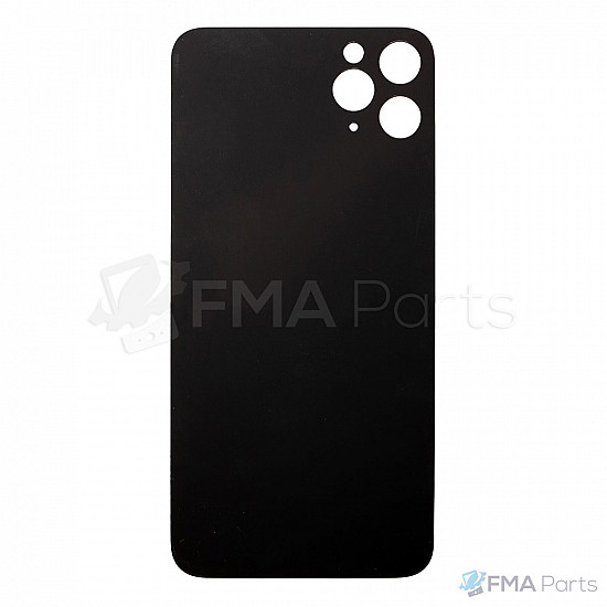 Back Glass Cover - Space Grey (Big Hole / No Logo) for iPhone 11 Pro