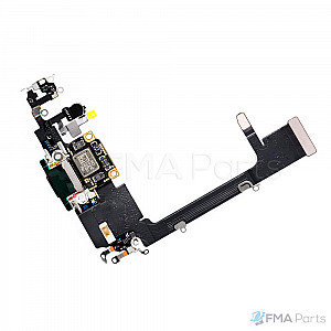 Charging Port Flex Cable with IC for iPhone 11 Pro (OEM) - Midnight Green