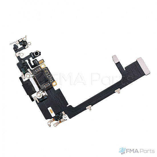 Charging Port Flex Cable with IC for iPhone 11 Pro (OEM) - Space Grey