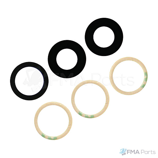 Rear / Back Facing Camera Sapphire Lens (Glass Only 3 Pieces) for iPhone 11 Pro / 11 Pro Max OEM