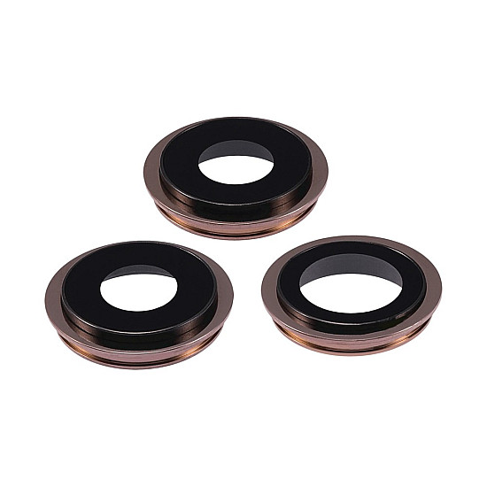 Rear Camera Lens with Bezel - Gold for iPhone 11 Pro / 11 Pro Max