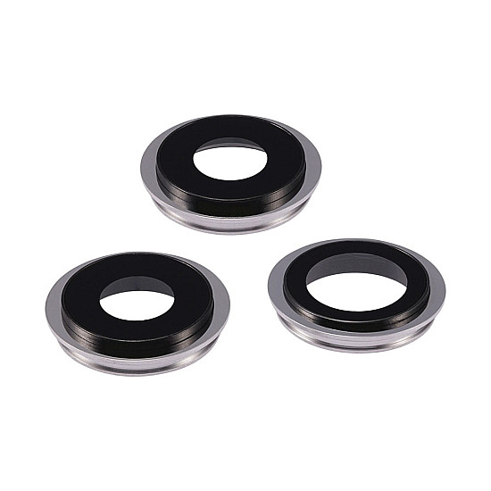 Rear Camera Lens with Bezel - Silver for iPhone 11 Pro / 11 Pro Max