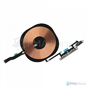 Volume Button / Silent Switch Flex Cable with Wireless Coil for iPhone 11 Pro OEM