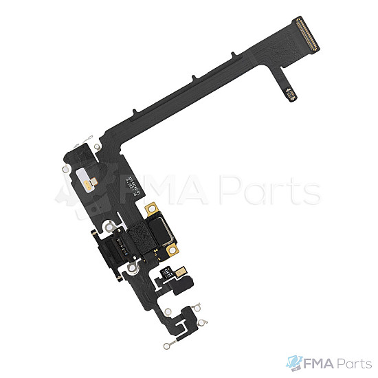 Charging Port Flex Cable with IC for iPhone 11 Pro Max - Space Grey (OEM)