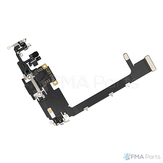 Charging Port Flex Cable with IC for iPhone 11 Pro Max - Space Grey (OEM)