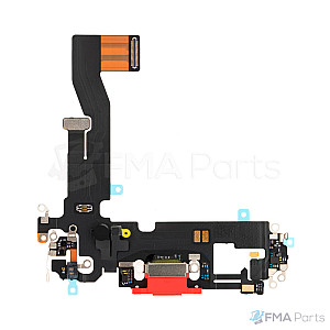 Charging Port Flex Cable for iPhone 12 (AM) - Red