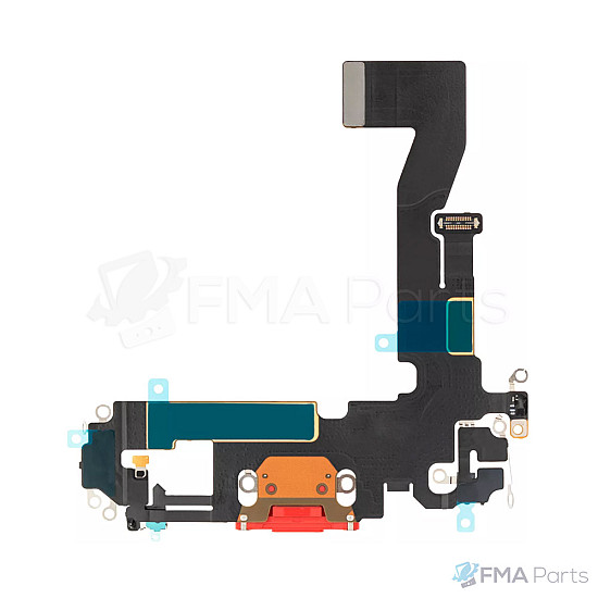 Charging Port Flex Cable for iPhone 12 / 12 Pro - Red OEM
